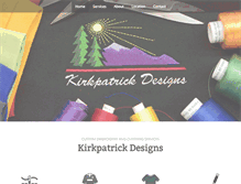 Tablet Screenshot of kpatdesigns.com